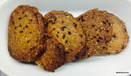 Biscuit con semillas de amapola y chocolate Elaboración 2