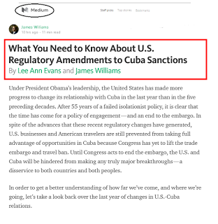 Bloqueo impide a estadounidenses aprovechar oportunidades en Cuba