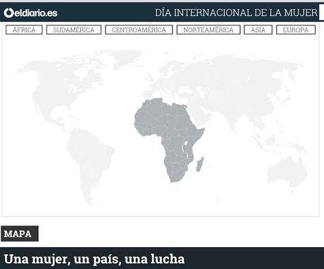 MAPA: Una mujer, un país, una lucha en el @eldiarioes #8marzo