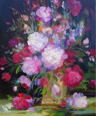 Pintores que pintan flores:Alexander Sergeev