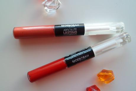 Absolute Lasting, las Barras de Labios Fijas de Deborah Milano