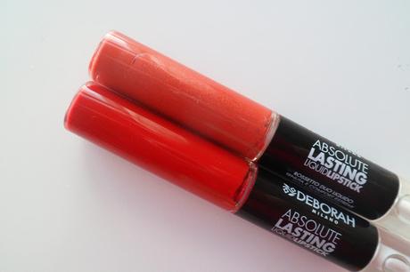 Absolute Lasting, las Barras de Labios Fijas de Deborah Milano