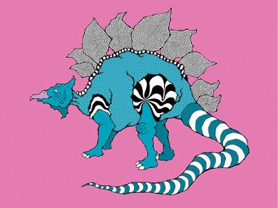 Los saurios psicodélicos de Steven Galekovic