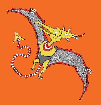 Los saurios psicodélicos de Steven Galekovic