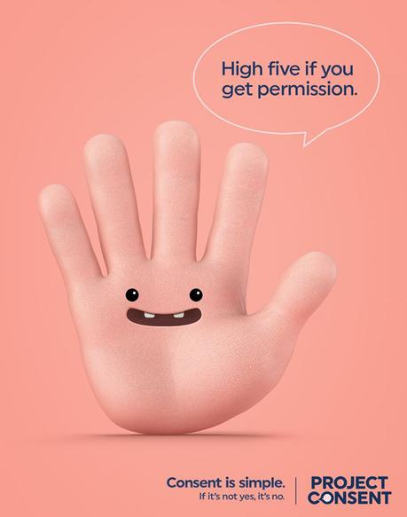 project consent. high five if you get permission