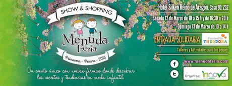 BLOGSSIPGIRL PARTICIPA: III SHOW&SHOPPING MENUDA FERIA EN HOTEL SILKEN REINO DE ARAGÓN (12-13 MARZO 2016)