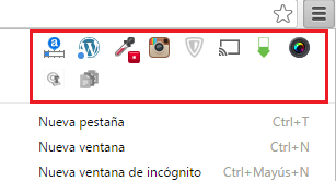 2 maneras de esconder los iconos de las extensiones de la barra de herramientas de Google Chrome