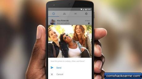 la nueva interfaz de Facebook Messenger para Android