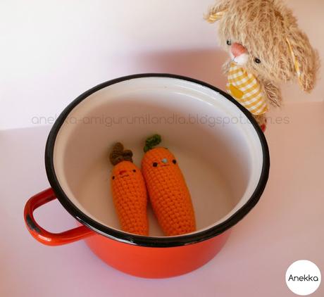 teddy bear and carrots