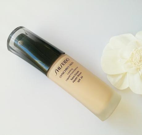 shiseido synchro skin foundation, review