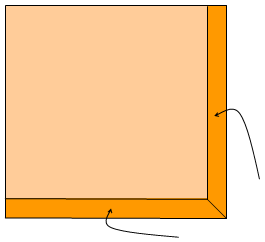 Dobladillo perfecto de esquinas / Perfect mitered corners