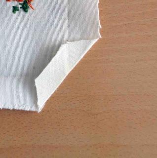 Dobladillo perfecto de esquinas / Perfect mitered corners