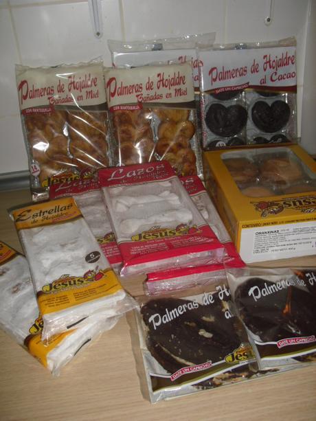 PROBANDO PRODUCTOS PASTELERIA JESUS