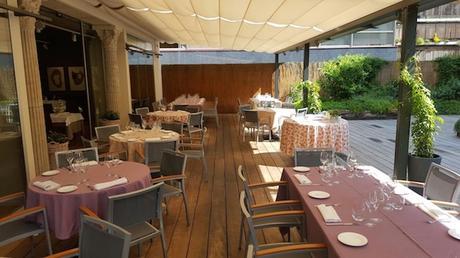 Restaurante DOP, platos de Denominación de Origen Protegida en la zona alta de Barcelona terraza restaurante dop