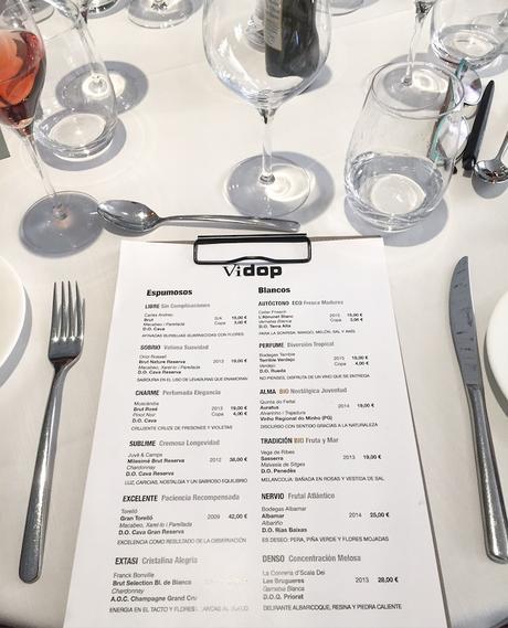 Restaurante DOP, platos de Denominación de Origen Protegida en la zona alta de Barcelona carta vinos restaurante dop