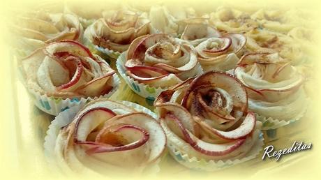 ROSAS DE MANZANA Y HOJALDRE