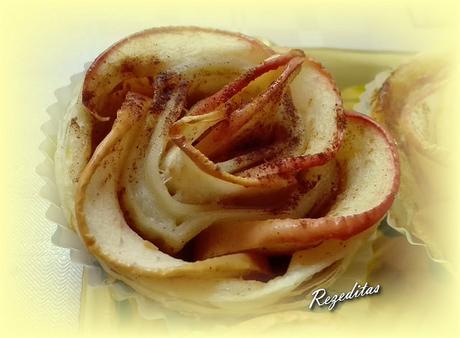 ROSAS DE MANZANA Y HOJALDRE