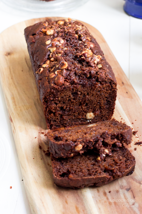 Two chocolates greek yogurt banana bread #BreadBakers