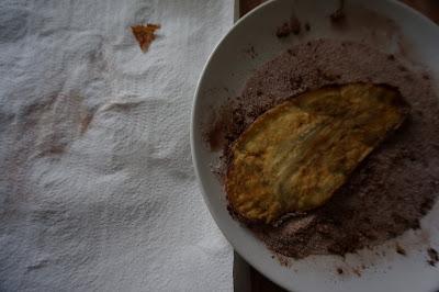 Berenjenas al chocolate - melanzane al cioccolato