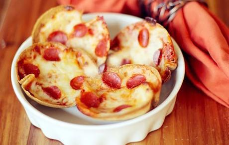 Receta de pizza con pan de pita