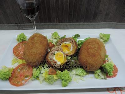 Huevos escoceses.