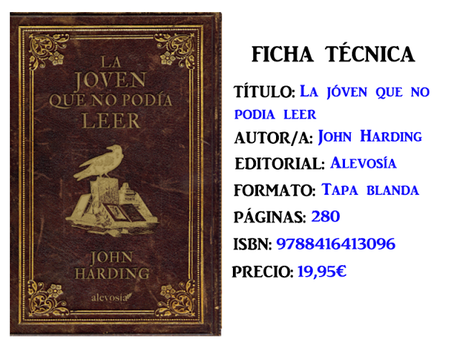 Reseña: La joven que no podía leer, de John Harding