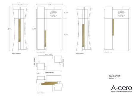 DISEÑO DE A-CERO PARA EXCLUSIVO BOTE DE PERFUME
