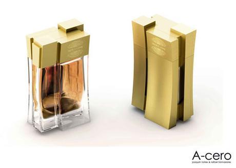 DISEÑO DE A-CERO PARA EXCLUSIVO BOTE DE PERFUME