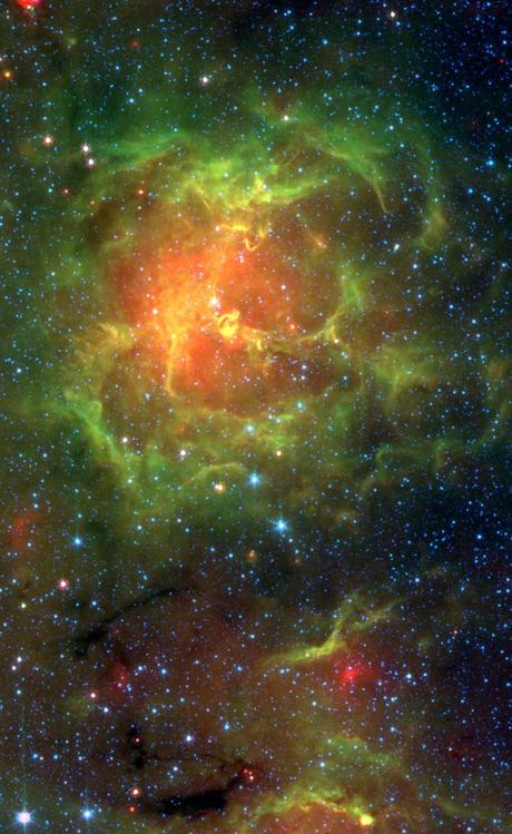 Trífida en infrarrojo