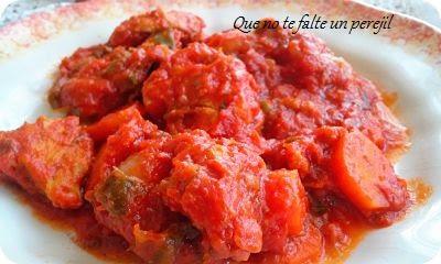 Rabo de Cerdo con Tomate y Pimentón de la Vera
