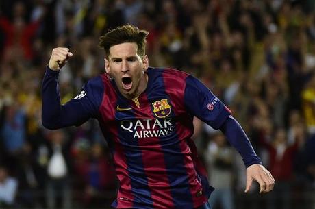 Un Golazo de Messi recreado con papel y birome