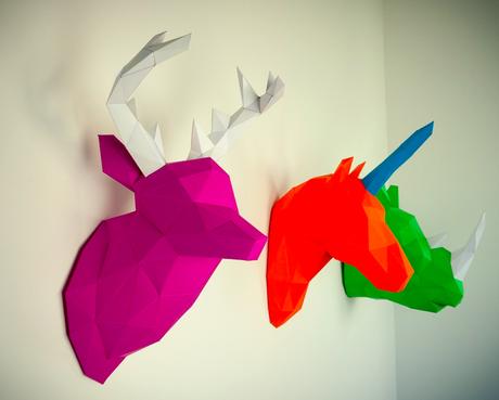 Papertrophy, trofeos de caza de papel