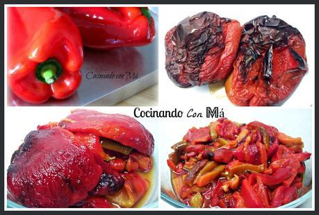 Ensalada de Pimientos Asados y Atun Ensalada de Pimientos Asados y Atun