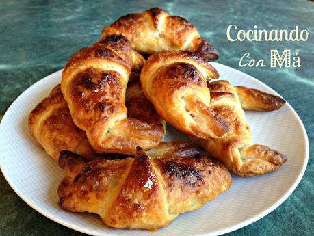Croissant Rellenos de Nutella - Paso a Paso