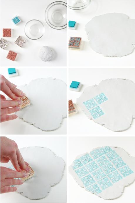 DIY: Boles estampados con sellos