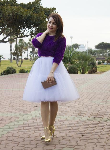 Look Romántico Falda Tutu-Romantic Outfit in Tulle Skirt