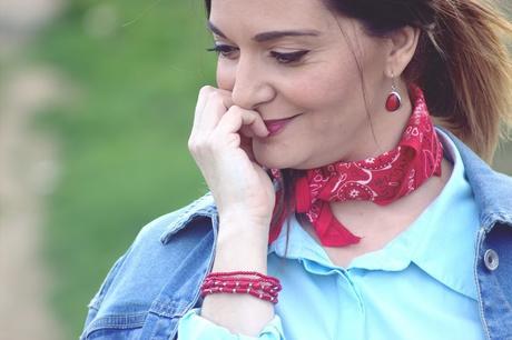 Bandana y volantes Bandana y volantes