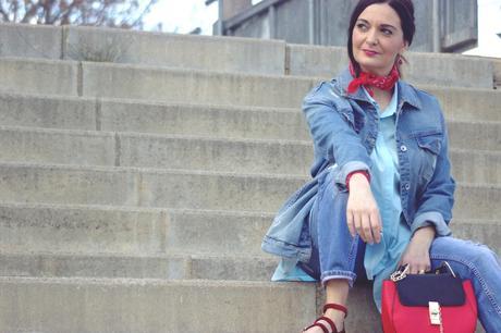 Bandana y volantes Bandana y volantes