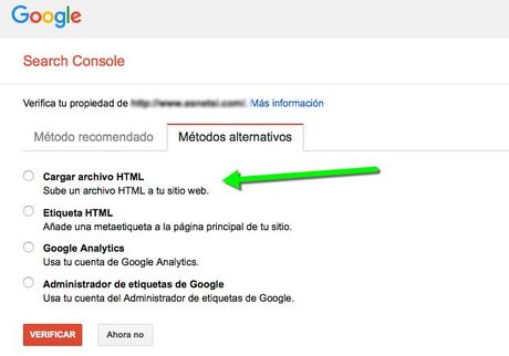 Guía para novatos con Webmaster Tools