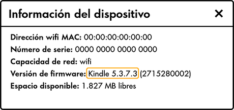 Actualizacion para Kindle 4ª y 5ª generación