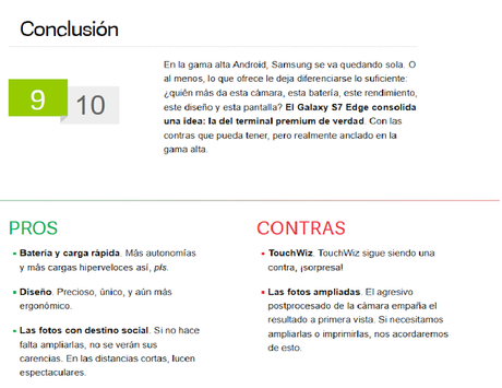 Samsung Galaxy S7 Edge, un smartphone difícil de batir