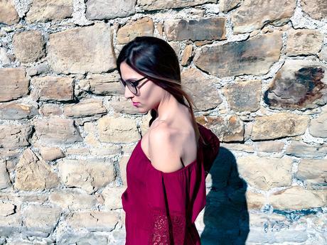 BURGUNDY LACE