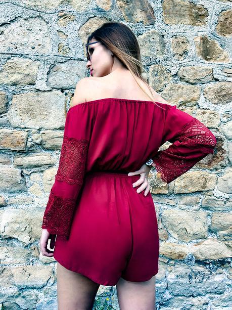 BURGUNDY LACE