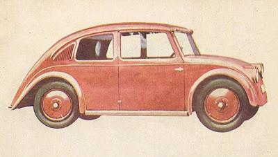 Tatra V 570, ¿primo del Escarabajo?