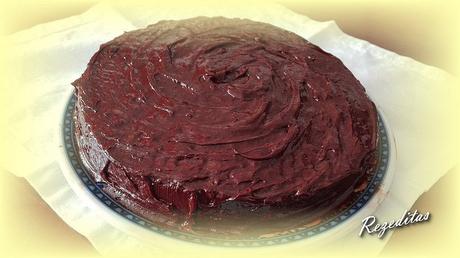 TARTA SACHER SIN GLUTEN  (Microondas)