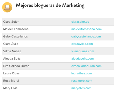 mejores blogueras marketing blogs