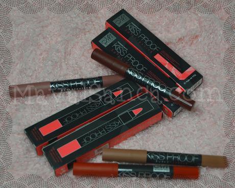 MeNow KISS PROOF Soft Lipsticks : Labiales Fijos y Mate en formato lápiz