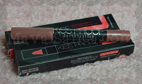 MeNow KISS PROOF Soft Lipsticks : Labiales Fijos y Mate en formato lápiz
