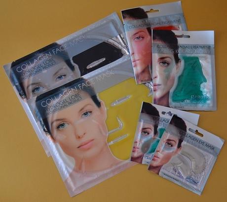 Las mascarillas de colágeno de BEAUTY FACE