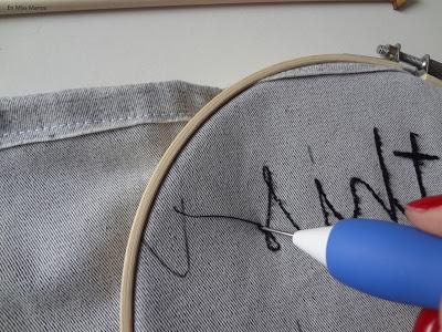 DIY Banderín bordado